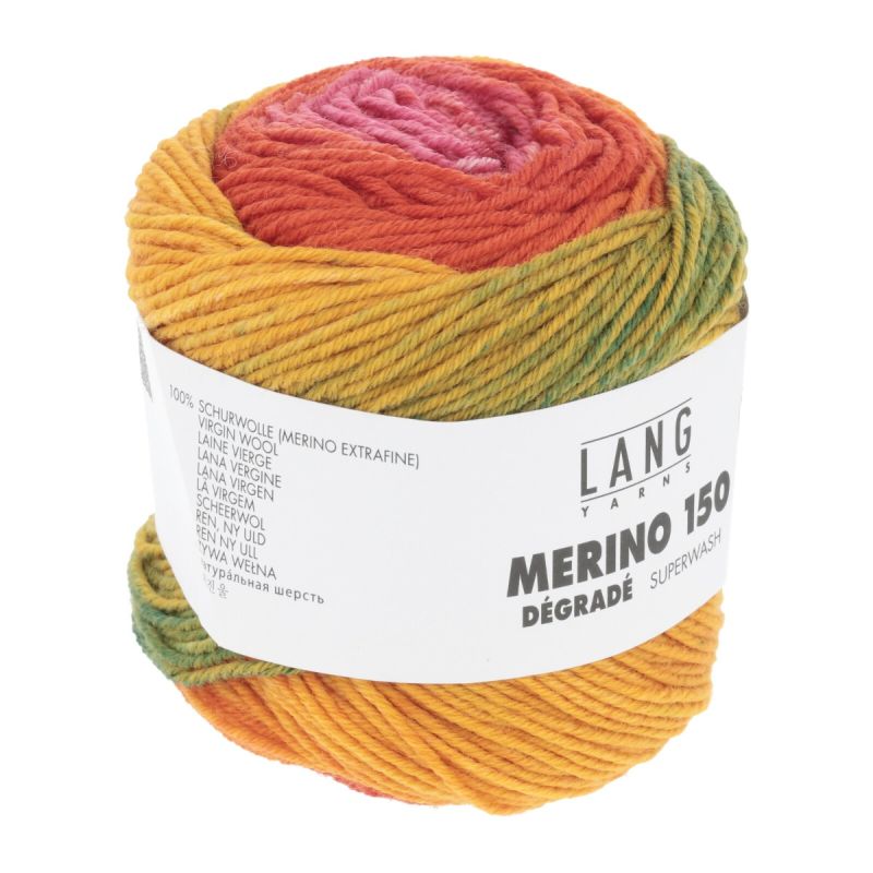 Lang Merino 150 Degrade - Sunshine & Flowers (Color #07)