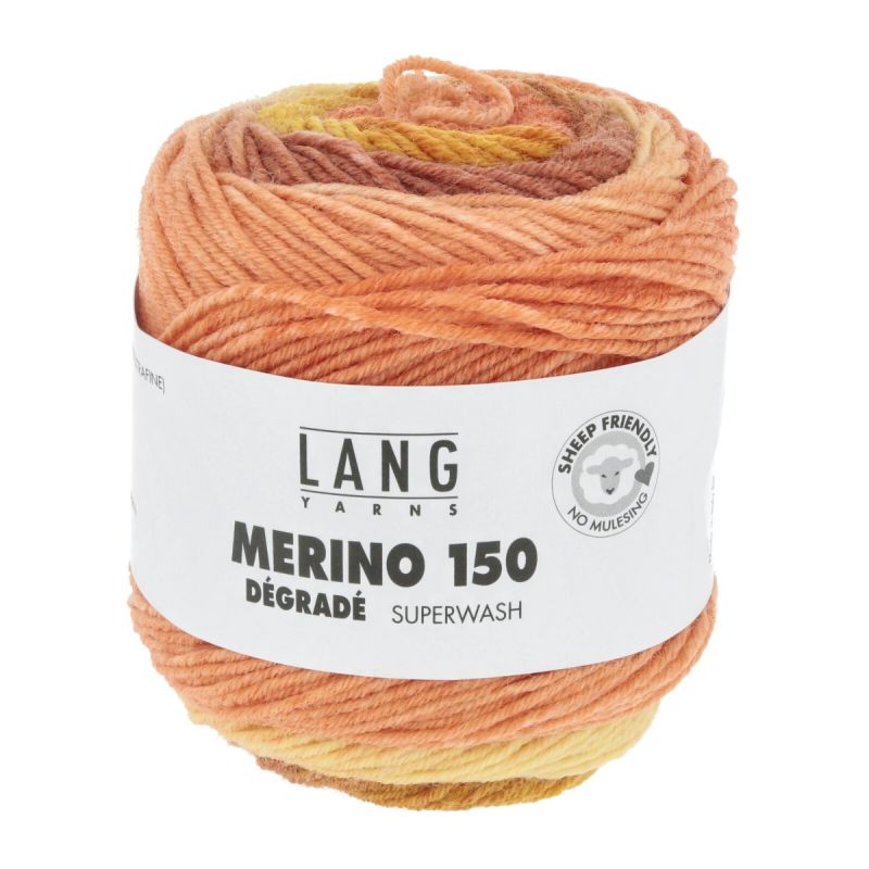 Lang Merino 150 Degrade - Citrus (Color #16)