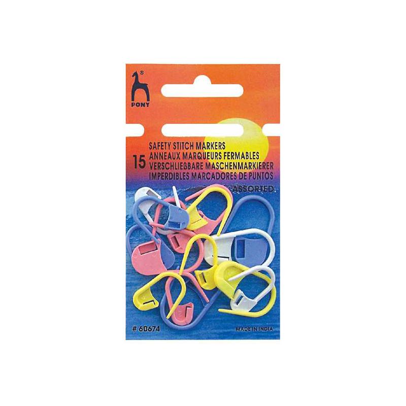 Pony Safety Stitch Markers - Assorted (Item #60674)