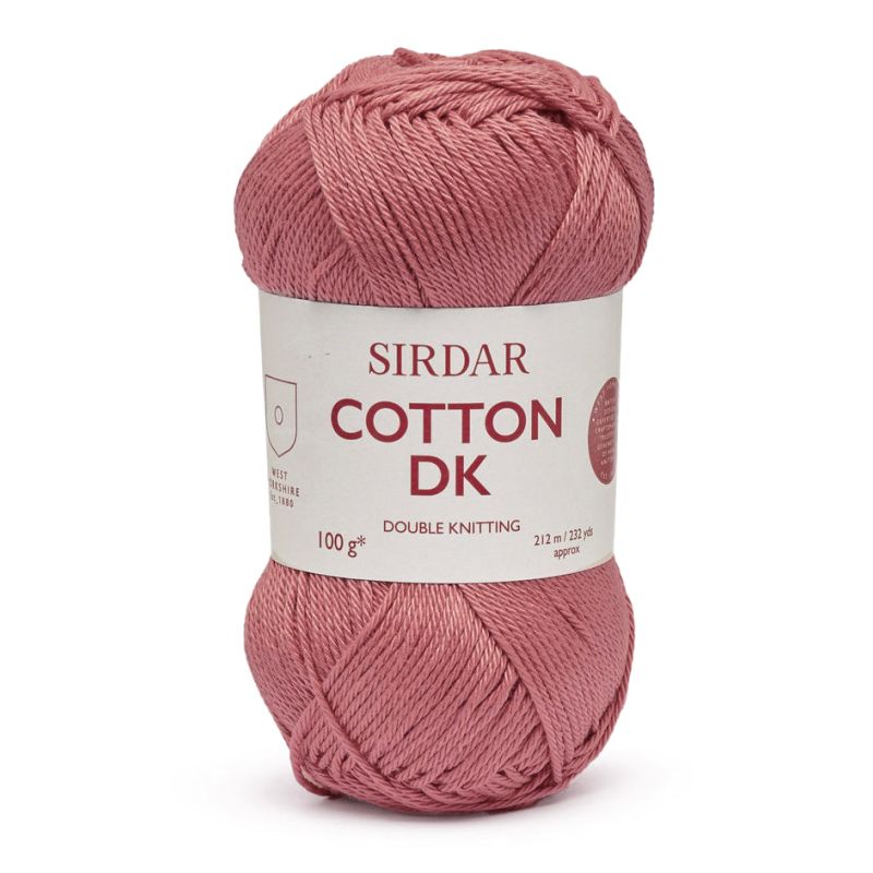 Sirdar Cotton DK - Sunset Blush (Color #551) - Big 100 Gram Skeins