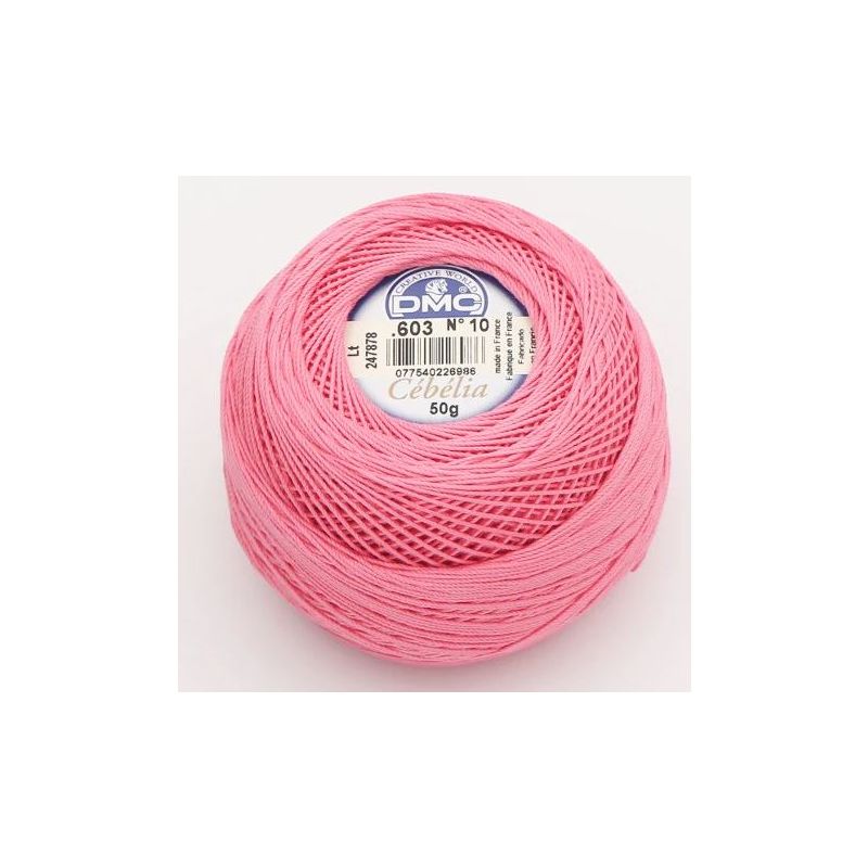 !Cebelia Crochet Cotton Size 10 - Pink (Color #603)