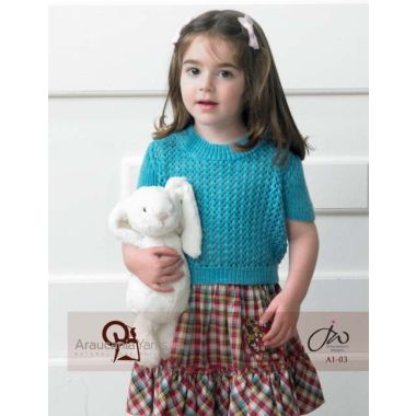 Child's Lacy Top - Free Download with Huasco DK Purchase of 4 or more skeins
