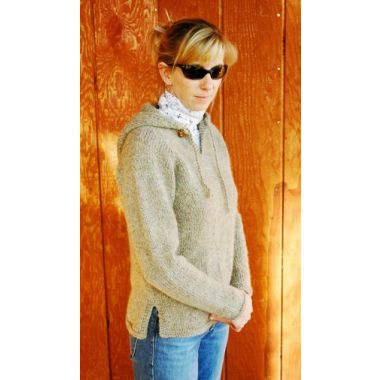 Knitting Pure and Simple - Neckdown Hooded Tunic for Women