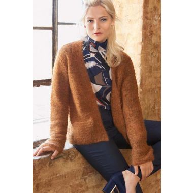 Lana Grossa Classic Cardigan (54-57) - PDF - Free with Purchases of $25 or More - ONE FREE GIFT PER PURCHASE PLEASE