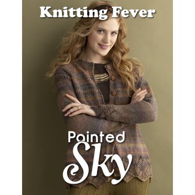 A Knitting Fever Painted Sky Pattern - Alexis Cardigan (PDF)