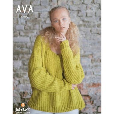 A Jody Long Alpamayo Pattern - Ava Sweater (PDF File)