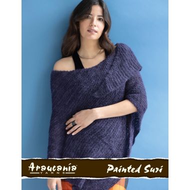 AN Araucania Painted Suri Pattern - Ilana Shawl (PDF)