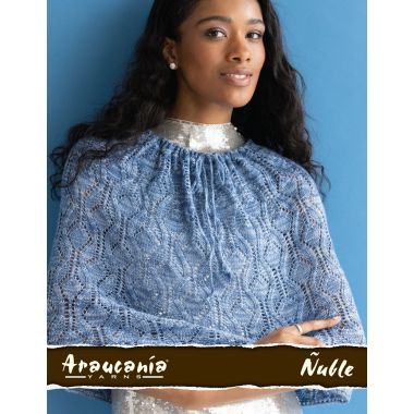 A Nuble Pattern - Aven Capelet (PDF) - FREE WITH ORDERS OF 6 SKEINS OF NUBLE (ONE FREE PATTERN PER ORDER)