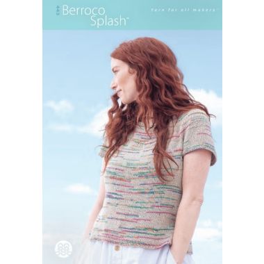 A Berroco Splash Pattern - #443 Booklet - 6 Designs (PDF File)