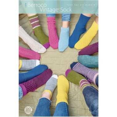 Berroco Vintage Sock Book #441- (PDF File)