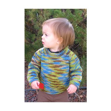 Knitting Pure and Simple - Bulky Baby Pullover