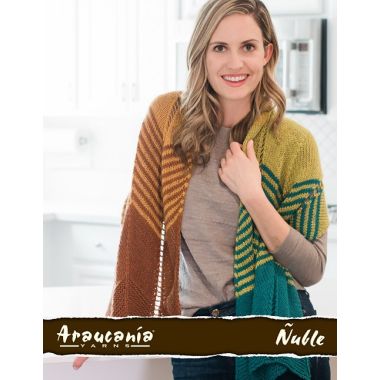 A Nuble Pattern - Cypress Shawl (PDF) -  FREE WITH ORDERS OF 6 SKEINS OF NUBLE (ONE FREE PATTERN PER ORDER)