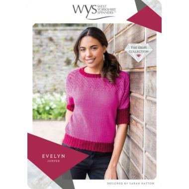 Evelyn Jumper by West Yorkshire Spinners - Free with Orders of $20 or More/ONE FREE GIFT PER PERSON/PURCHASE PLEASE