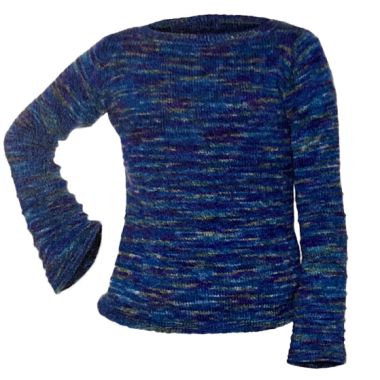 Lorna's Laces - Flared Sleeve Pullover Pattern (Print Copy)