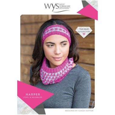 Harper Cowl & Headband by West Yorkshire Spinners - Free with Orders of $15 or More/ONE FREE GIFT PER PERSON/PURCHASE PLEASE