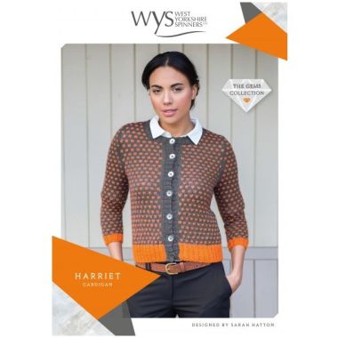 Harriet Cardigan by West Yorkshire Spinners - Free with Orders of $20 or More/ONE FREE GIFT PER PERSON/PURCHASE PLEASE