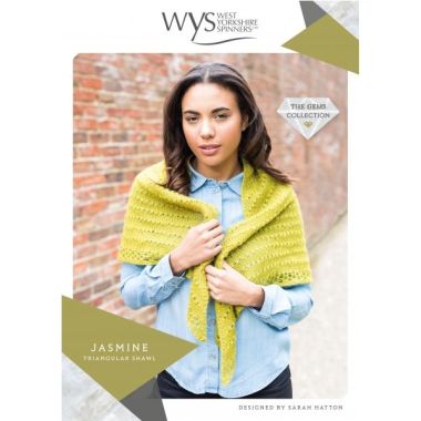 Jasmine Triangular Shawl by West Yorkshire Spinners - Free with Orders of $20 or More/ONE FREE GIFT PER PERSON/PURCHASE PLEASE