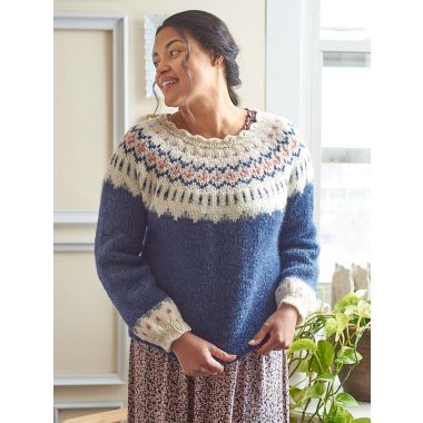 A Berroco Lanas Quick Pattern - Hedda Sweater (PDF File)