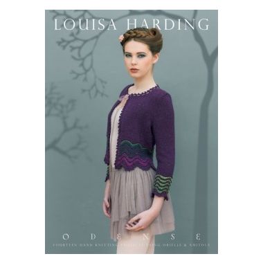 !!Louisa Harding Patten Book - Odense - Fourteen Handknitting Projects Using Amitolo & Orielle