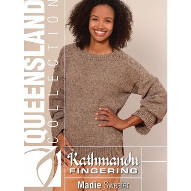 Madie Sweater - A Queensland Kathmandu Fingering Pattern (PDF File)