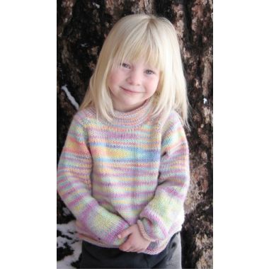Knitting Pure and Simple - Children's Neckdown Pullover