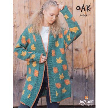 A Jody Long Alba Pattern - Oak Cardigan (PDF File)