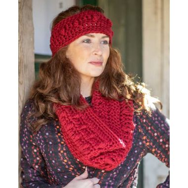 A Berroco Lanas Quick Pattern - Saorla Headband & Cowl (Crochet) (PDF File)