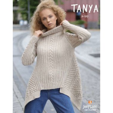 A Jody Long Alba Pattern - Tanya Sweater (PDF File)