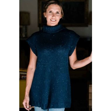A Trendsetter Wish Pattern - Center Mitered A-line Pullover (#5900U) (PDF)