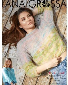 A Lana Grossa SilkHair Pattern - Sweater 1-11 (PDF File)