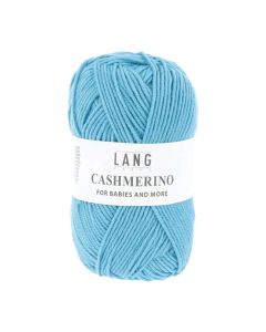 Lang Cashmerino - Bright Light Blue (Color #79)