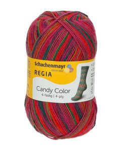 Regia Candy Color - Sugar and Spice (Color #1164) - FULL BAG SALE (5 Skeins)