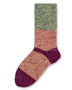 Lana Mia One 4 Two Gedifra Sock Yarn - Cherry Cordial (Color #1464)
