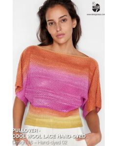 A Cool Wool Lace Hand-Dyed Pattern - Knit Pullover (PDF File)