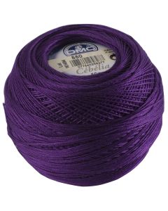 !Cebelia Crochet Thread Size 10 - Royal Purple (Color #550)