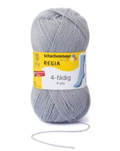 !!!!Regia 4-Ply - Light Grey (Color #1968) - 50 Grams - Included in the $75 Free Shipping Offer