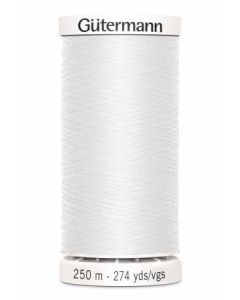 Gutermann Invisible Nylon Thread - Color #111 White (Item #252M) on sale at Little Knits
