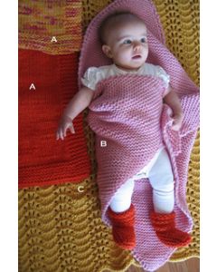 Knitting Pure and Simple - Bulky Baby Blankets & Booties