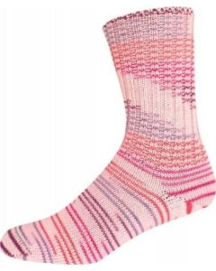 Supersocke Silk 4-Ply Style 343 - Strawberry Fields (Color #2879)
