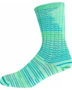 Supersocke Silk 4-Ply Style 343 - Minty Fresh (Color #2880)