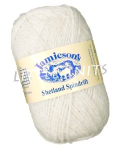 Jamieson's Shetland Spindrift - White (Color #304)