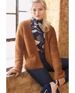 Lana Grossa Classic Cardigan (54-57) - PDF - Free with Purchases of $25 or More - ONE FREE GIFT PER PURCHASE PLEASE
