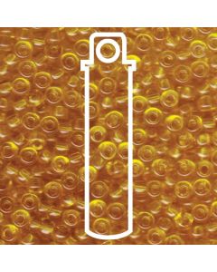 Miyuki Japanese Seed Beads Size 6/0 - Transparent Yellow (Color #9136)