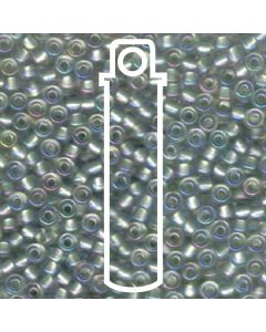 Miyuki Japanese Seed Beads Size 6/0 - Pale Lime Lined Crystal (6-92604-TB)