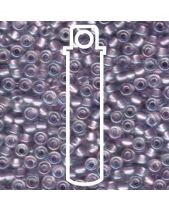 Miyuki Japanese Seed Beads Size 6/0 - Sparkle Purple Lined Crystal (6-92607-TB)