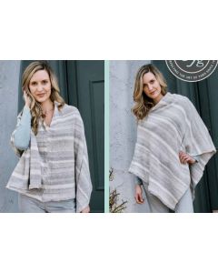 A Trendsetter Basis Pattern - Cabled Border Poncho 6001n (PDF File)