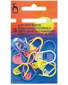 Pony Fish Safety Stitch Markers Assorted (Item #60674)