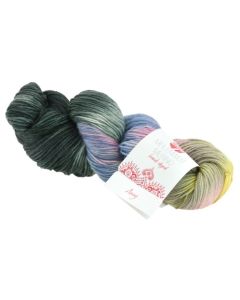 Lana Grossa Meilenweit Merino Hand-Dyed Limited Edition - Anuj (Color #614) - 100 GRAMS