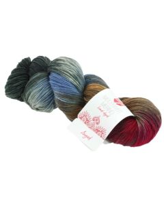 Lana Grossa Meilenweit Merino Hand-Dyed Limited Edition - Angad (Color #615) - 100 GRAMS