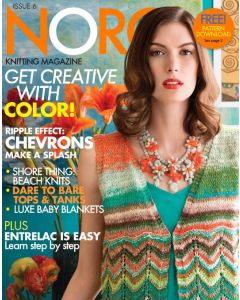 Noro Knitting Magazine #6, Spring/Summer 2015 - Purchases that include this Magazine Ship Free (Contiguous U.S. Only)